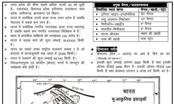 geography assignment pdf in hindi