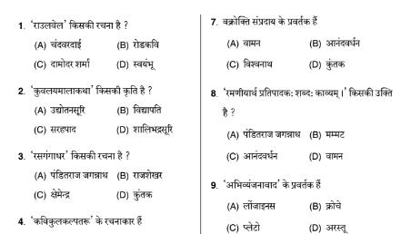 Rajasthan PTET Previous Years Paper PDF Download In Hindi